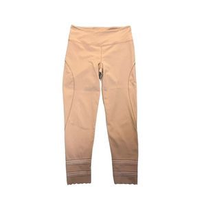 Free People Movement Genesis Leggings Scallop Hem Size Medium Sand